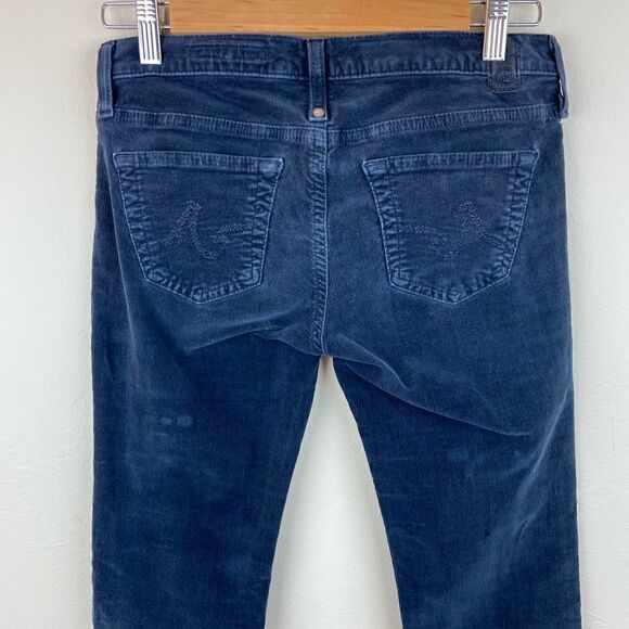 AG ‘The Kiss’ Bootcut Navy Corduroy Jeans - Picture 6 of 7